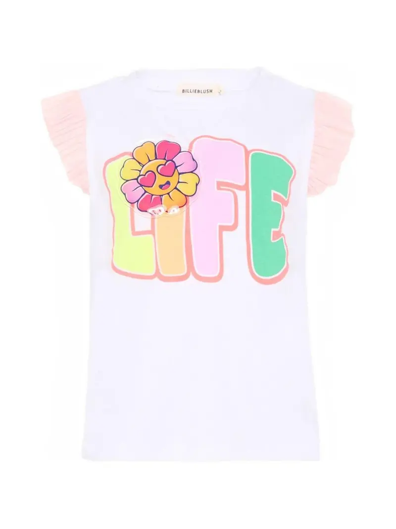 T-shirt per bambina Billieblush con stampa