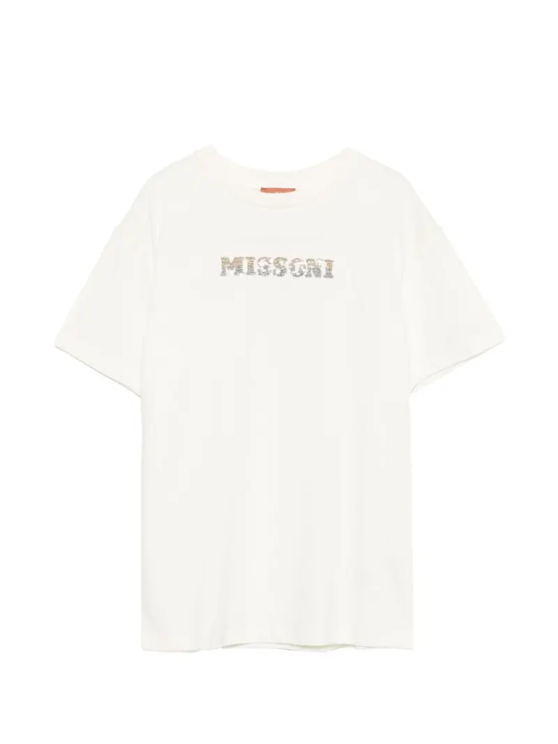 T-shirt per bambina Missoni Kids con logo