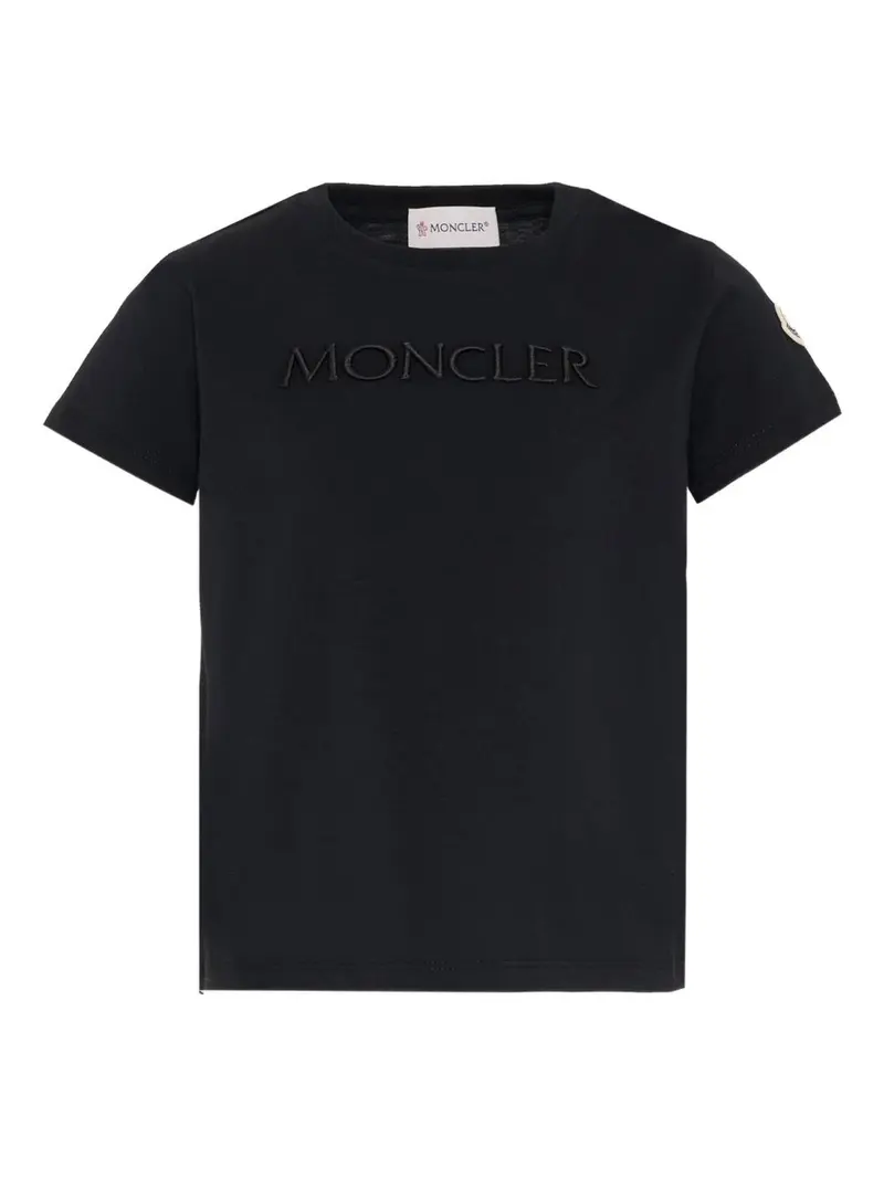 T-shirt per bambina Moncler Enfant con ricamo