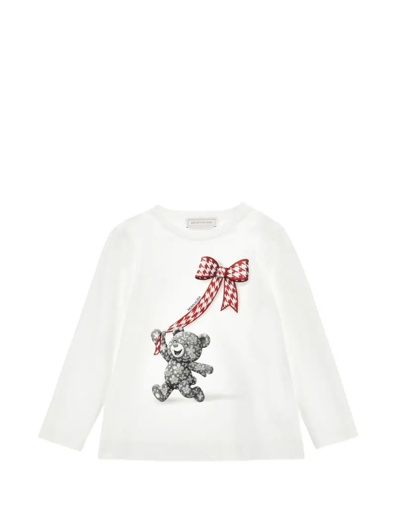 T-shirt per bambina Monnalisa Teddy
