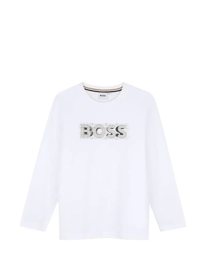 T-shirt per bambino Boss Kids con logo
