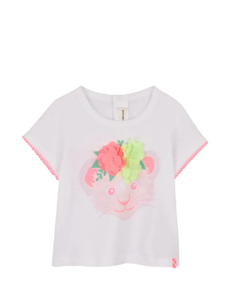T-shirt per neonata Billieblush con fiori