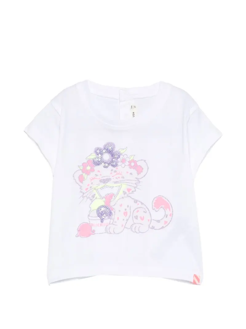 T-shirt per neonata Billieblush con stampa