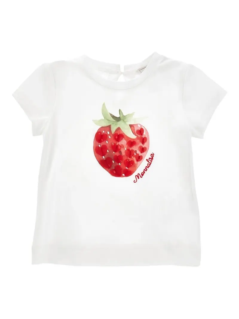 T-shirt per neonata Monnalisa con stampa