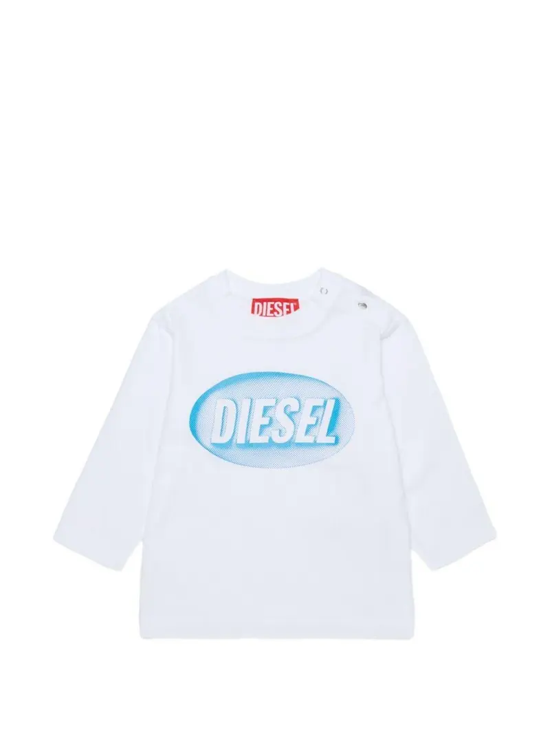 T-shirt per neonato Diesel Kids con logo