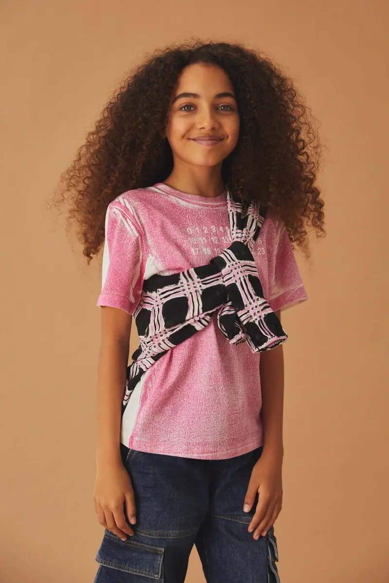 T-SHIRT ROSA MAISON MARGIELA