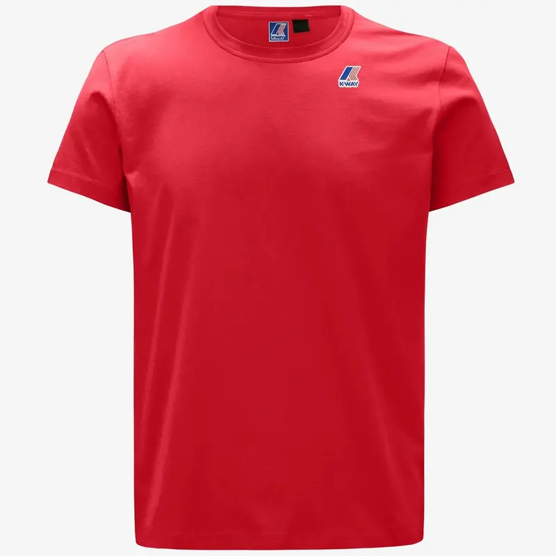 T-SHIRT ROSSA K-WAY