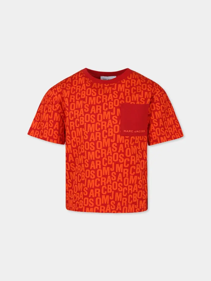 T-SHIRT ROSSA MARC JACOBS