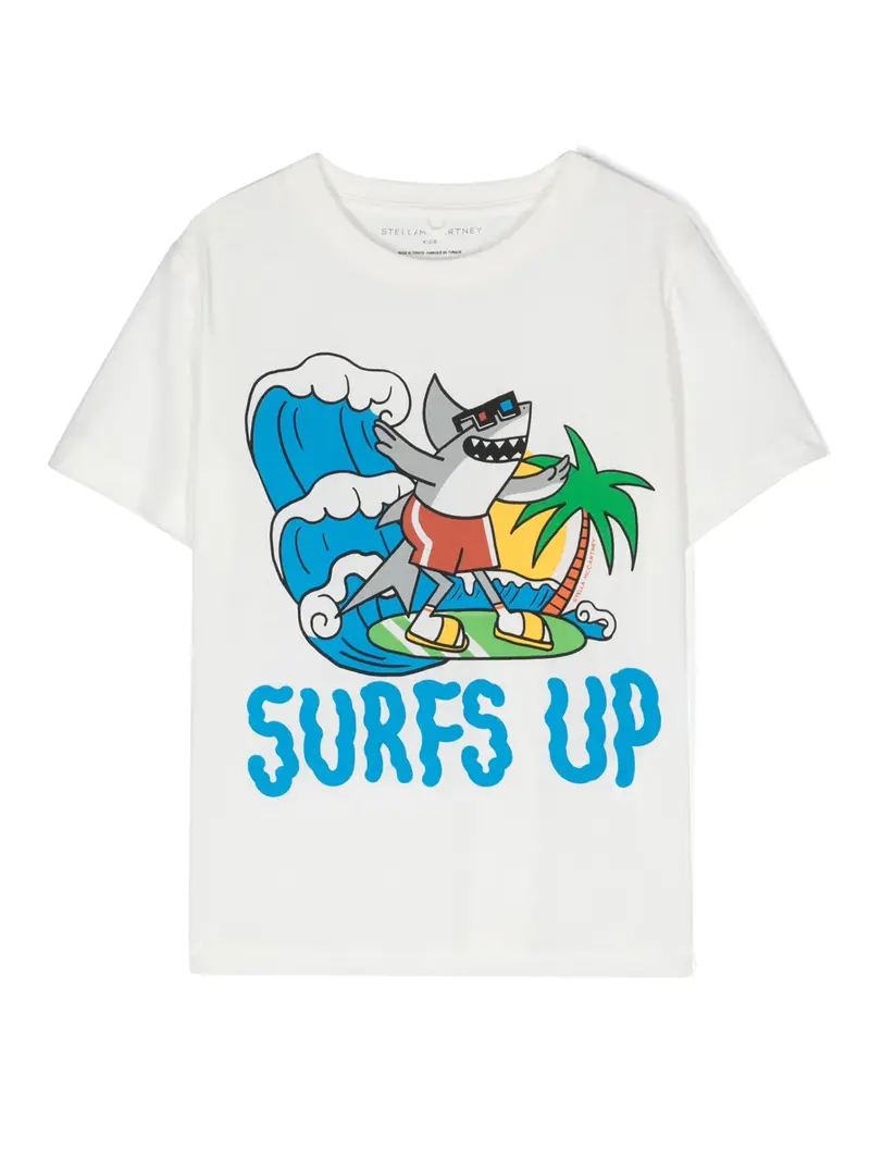 T-SHIRT SQUALO SERF STELLA MCCARTNEY
