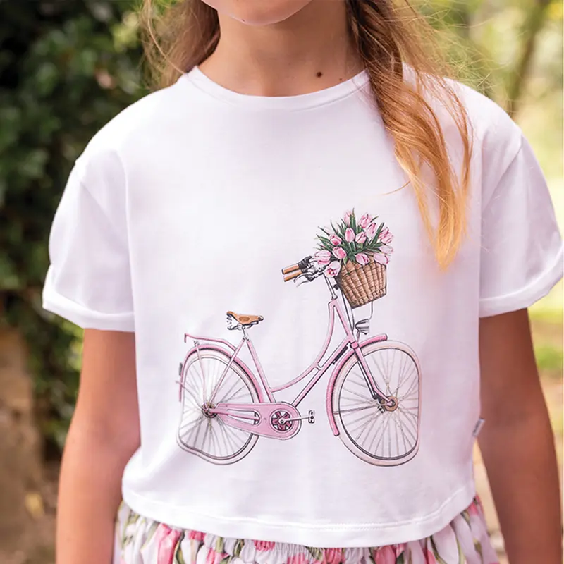 T-SHIRT STAMPA BICI