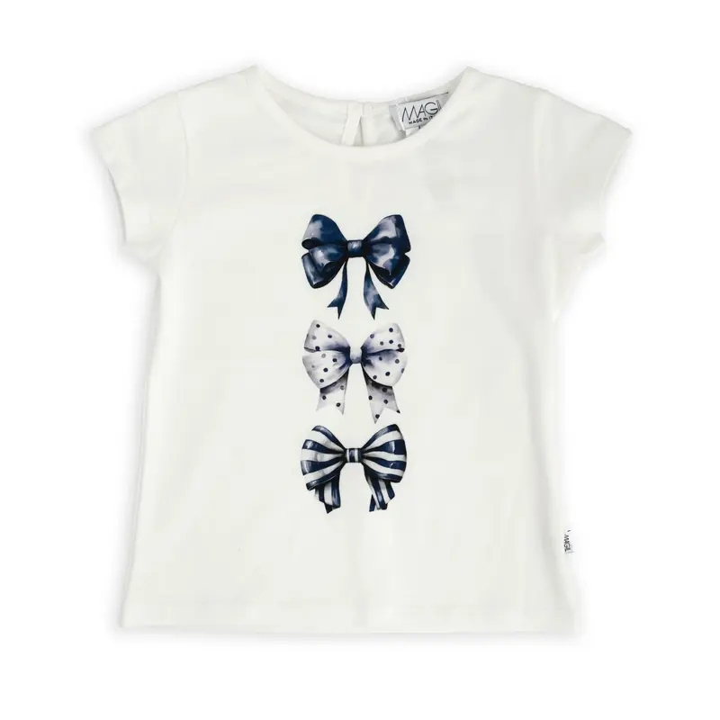 T-SHIRT STAMPA FIOCCHI