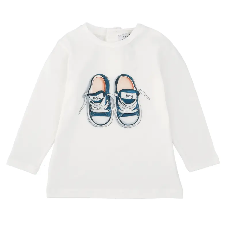 T-SHIRT STAMPA SCARPE