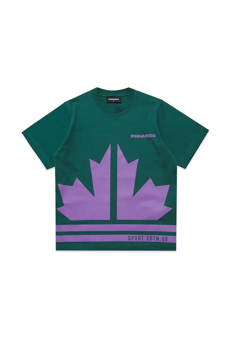 T-SHIRT VERDE DSQUARED2