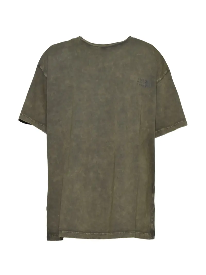 T-SHIRT VERDE SABBIATO MAISON MARGIELA