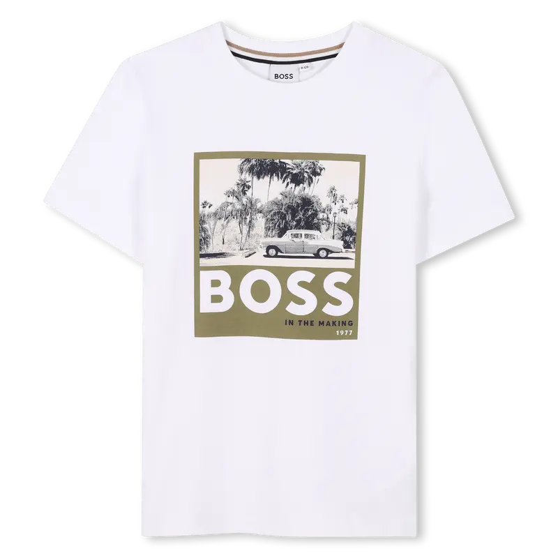 T-SHIRT VINTAGE BIANCA HUGO BOSS