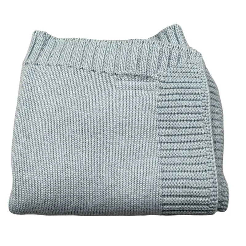 Tartine Et Chocolat Coperta tinta unita Azzurro per Neonato
