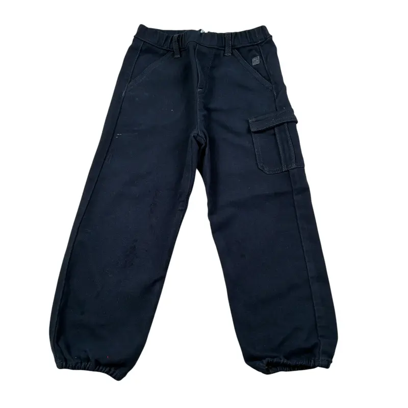 Tartine Et Chocolat Pantalone tinta unita con Elastico In Vita Blu per Bambino