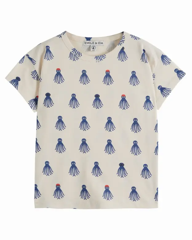 TEE SHIRT IMPRIME AO OCTOPUS
