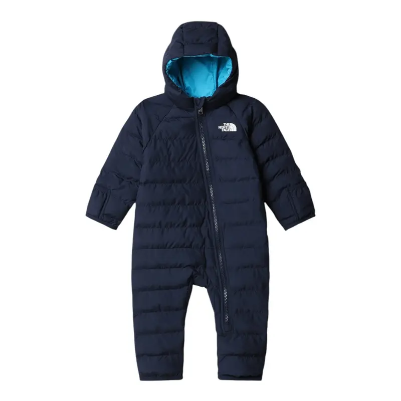 The North Face Eskimo tinta unita con Cappuccio Blu per Neonato