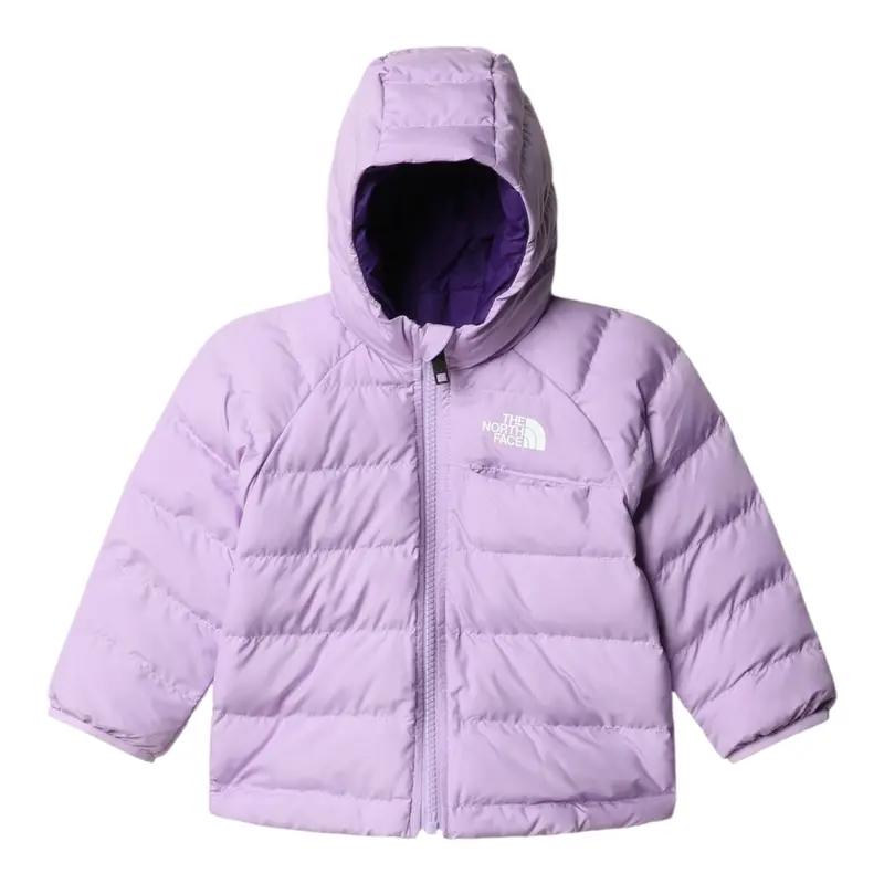 The North Face Giubbino Reversibile Bicolore Lilla/Viola per Neonata
