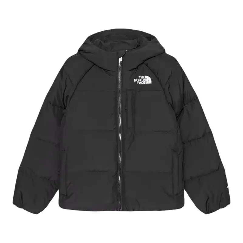 The North Face Giubbino tinta unita con Cappuccio Nero per Bambino