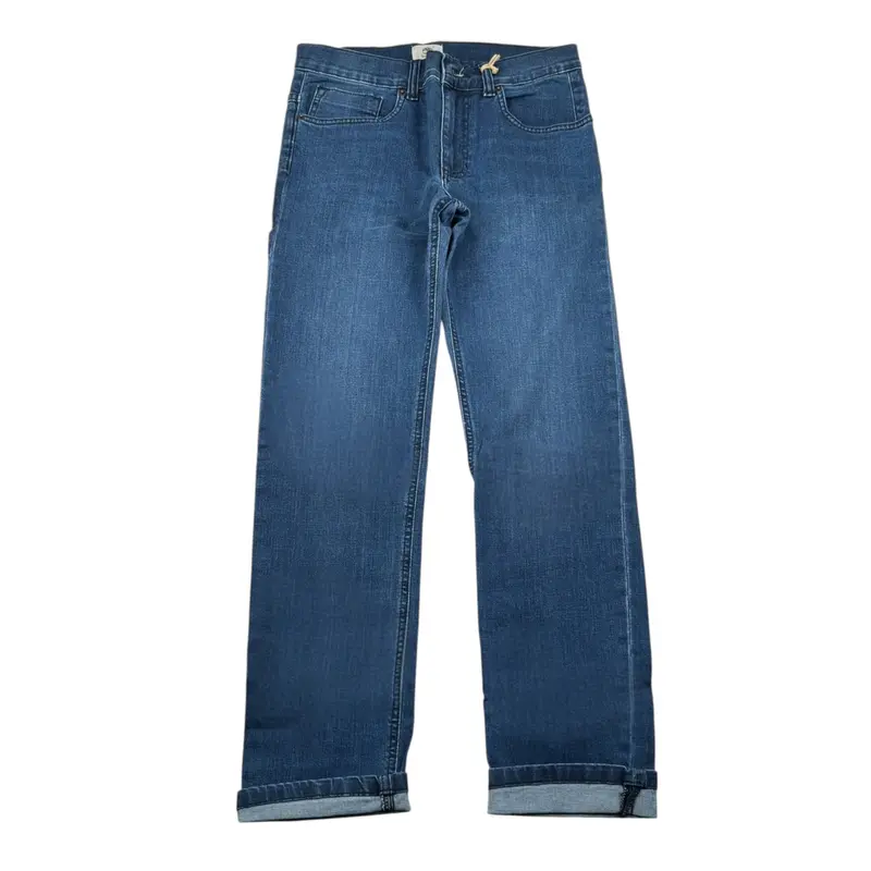 Timberland Jeans tinta unita con Stampa Blu per Bambino