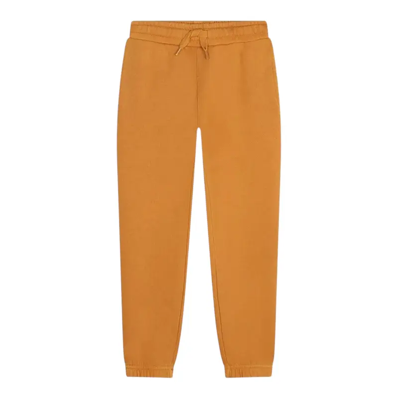 Timberland Pantalone Modello Tita tinta unita con Logo Senape per Bambino