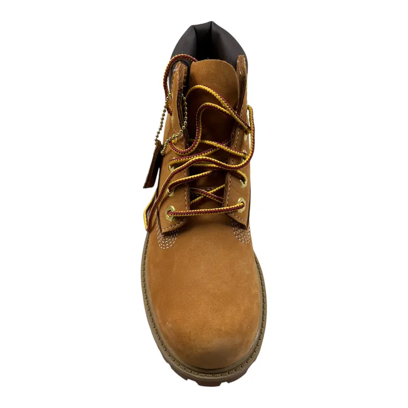 Timberland Stivale tinta unita con Lacci Cammello per Bambino
