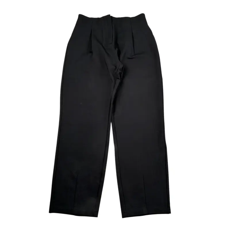 To Be Too Pantalone tinta unita con Elastico In Vita Nero per Bambina