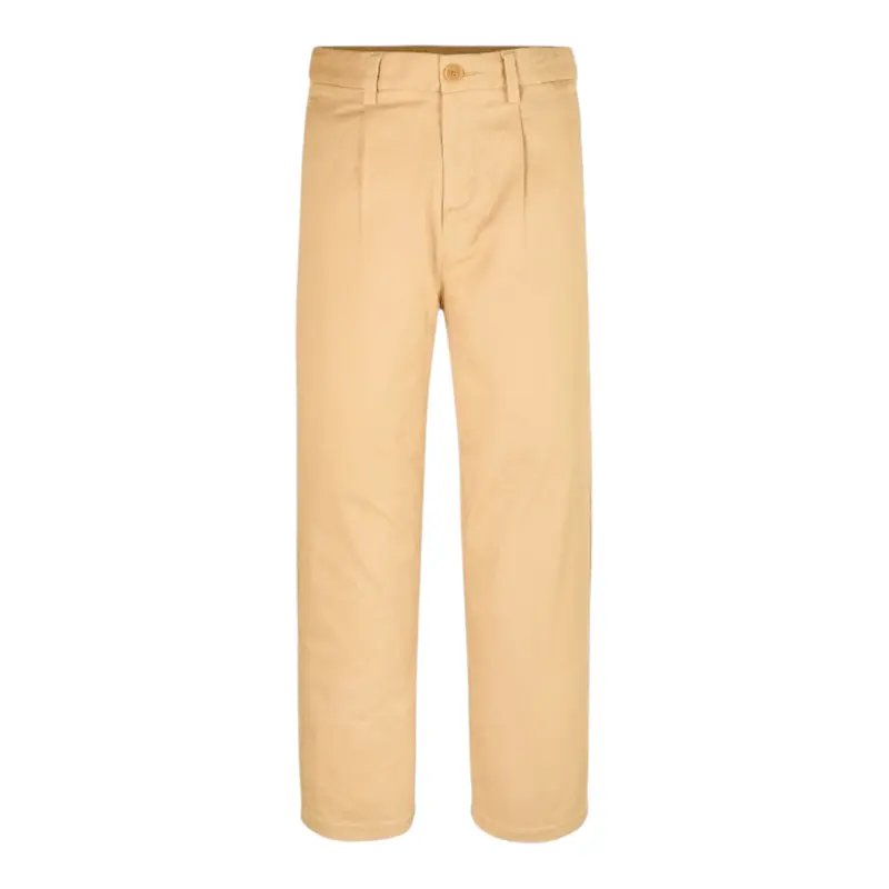 Tommy Hilfiger Pantalone tinta unita con Girovita Regolabile Beige per Bambino