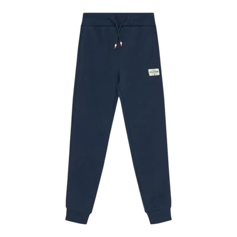 Tommy Hilfiger Pantalone Tuta tinta unita Blu per Bambino
