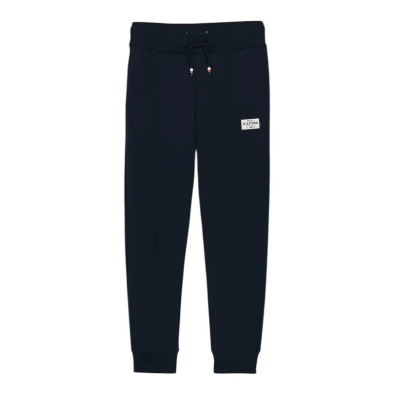 Tommy Hilfiger Pantalone Tuta tinta unita Blu per Bambino
