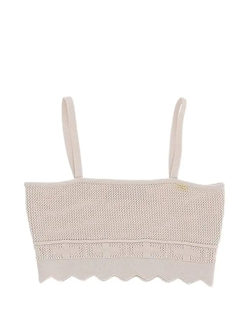 TOP IN MAGLIA ROSA ELISABETTA FRANCHI