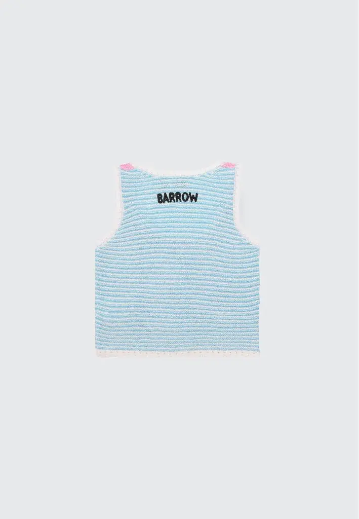 TOP ROSA MODELLO UNCINETTO BARROW