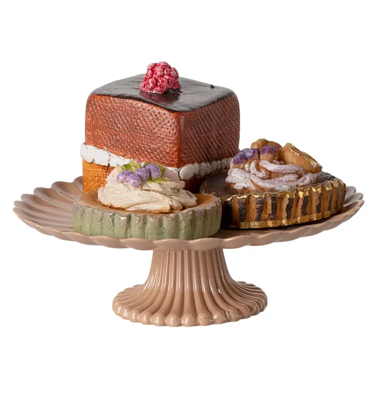 Torte e piatto per torte Mini Maileg