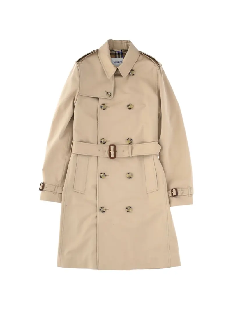 Trench per bambina Burberry Kids doppiopetto