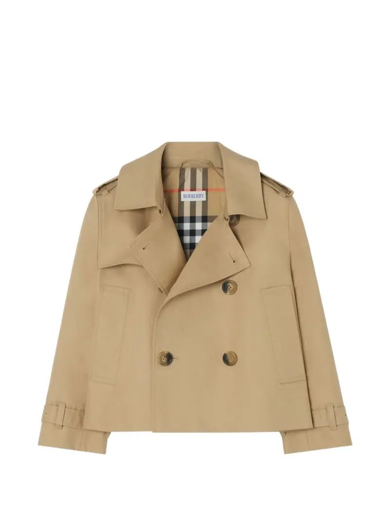 Trench per bambina Burberry Kids