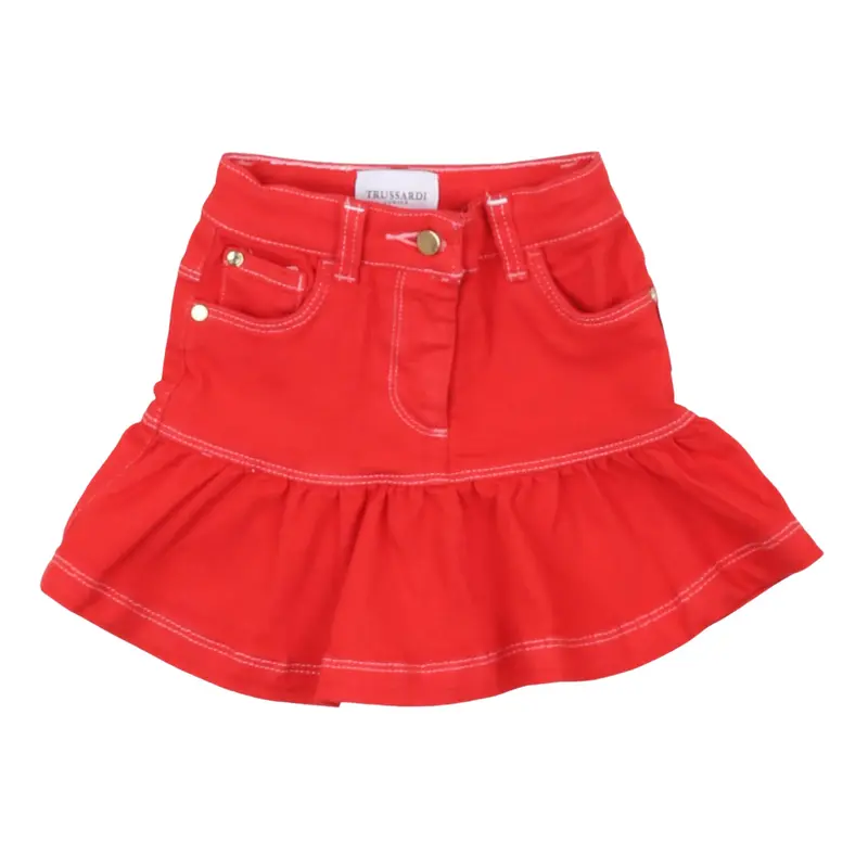 Trussardi Gonna rossa bambina