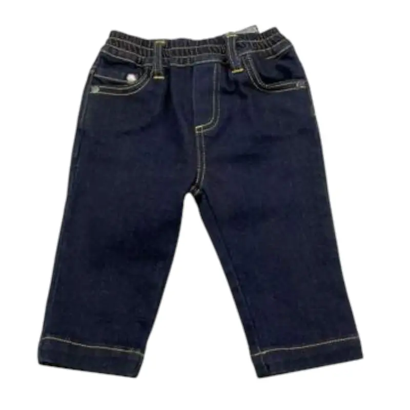 Trussardi Jeans tinta unita con Elastico In Vita Blu per Bambino