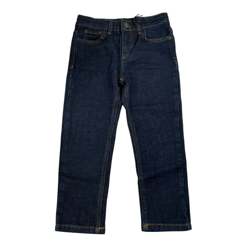 Trussardi Jeans tinta unita con Girovita Regolabile Blu per Bambino