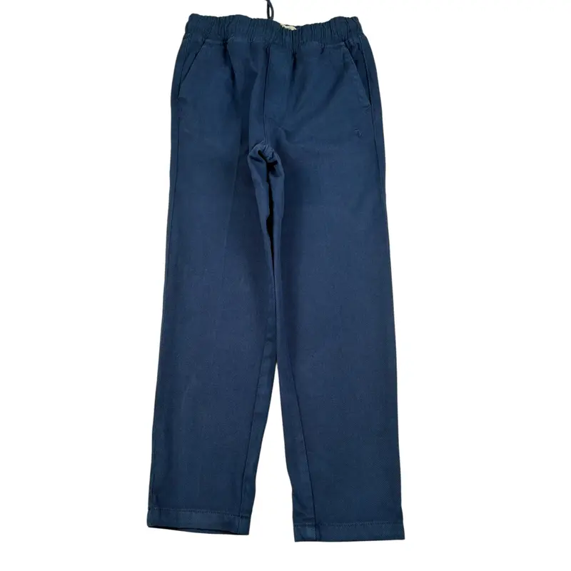 Trussardi Pantalone tinta unita con Elastico In Vita Blu per Bambino