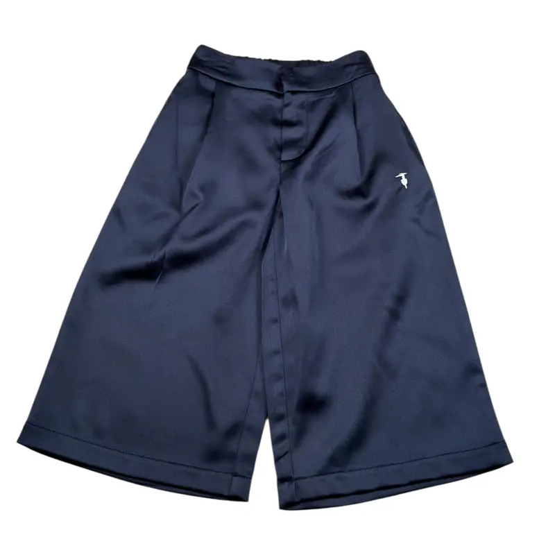 Trussardi Pantalone tinta unita Modello A Palazzo Blu per Neonata
