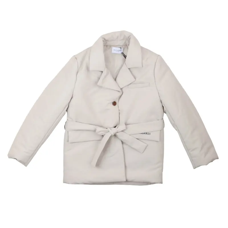 Trussardi Piumino grigio bambina