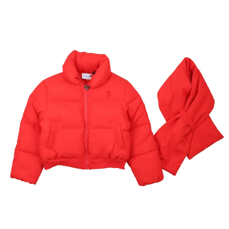 Trussardi Piumino rosso bambina