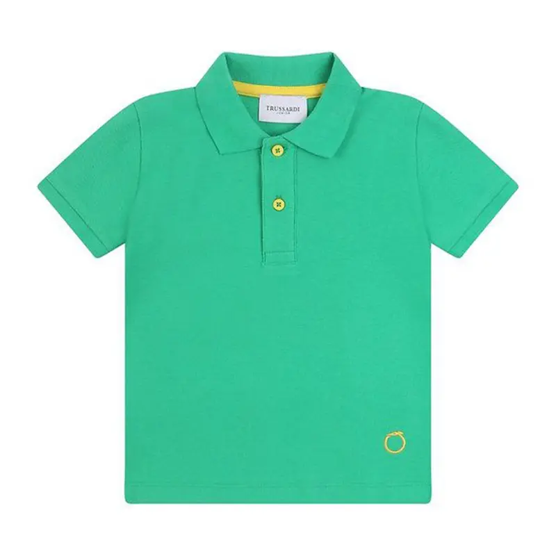 Trussardi Polo verde neonato