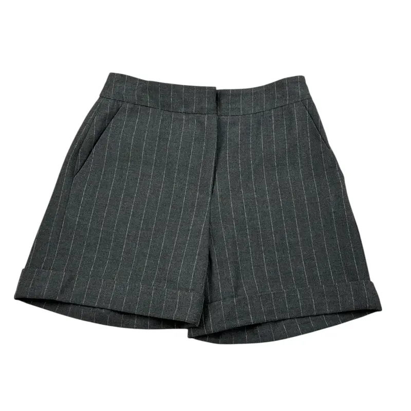 Trussardi Short tinta unita Gessato Grigio per Bambina