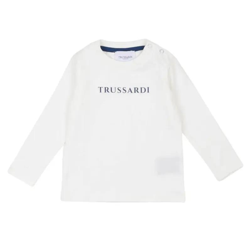 Trussardi T-shirt manica lunga Akion neonato
