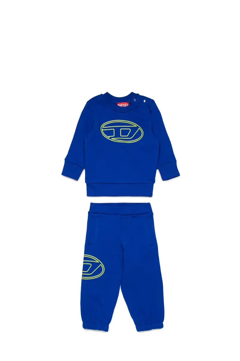 TUTA BLU CON LOGO GIALLO DIESEL