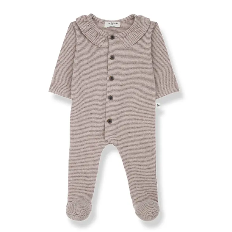 Tutina con colletto e piedini | 1+ in the family | inverno 24