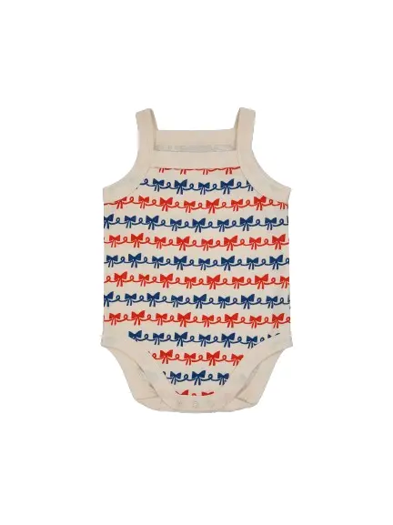 Tutina con stampa Fiocco all-over